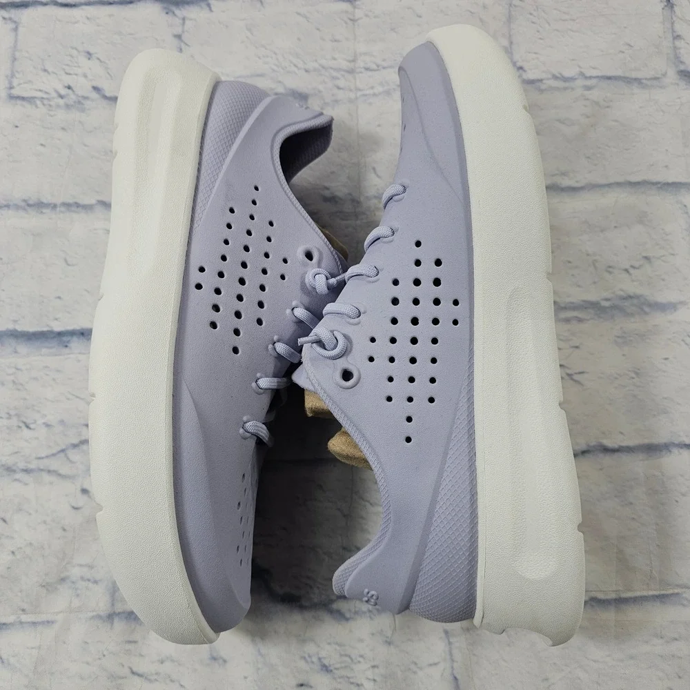Crocs InMotion Pacer Women 9 Lavender Purple White Sneaker Comfort Walking